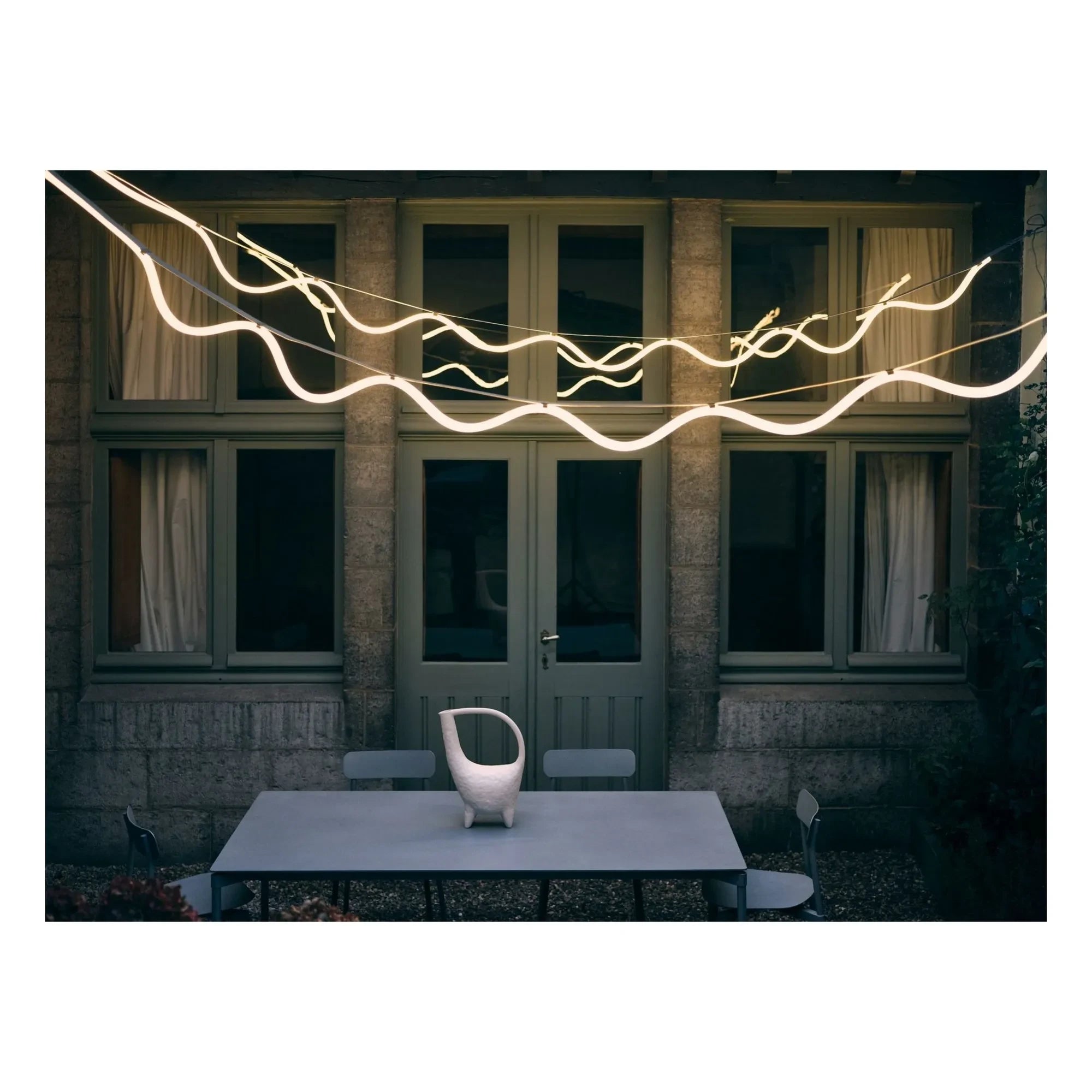 Petite friture - Spline sarkıt lamba, David Derksen | Bej
