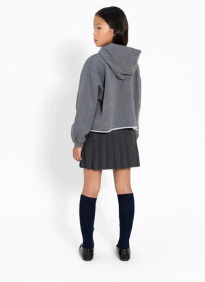 Smallable Kid - Bath Pleated Skirt | Heather grey
