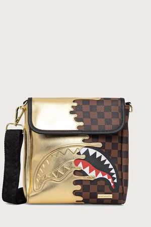Sprayground - Brown Shark Shoulder Bag in Paris 910B9340NSZ