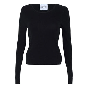 Kujten - Maori Silk and Cashmere Sweater | Black
