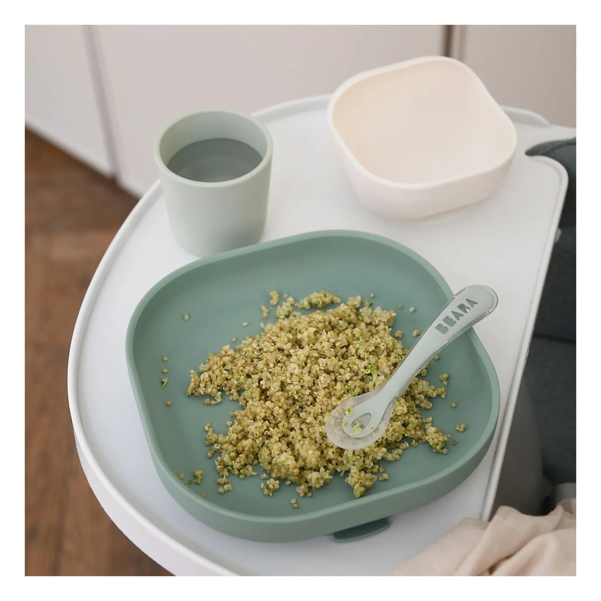 Béaba - Silicone Lunch Box | Sage