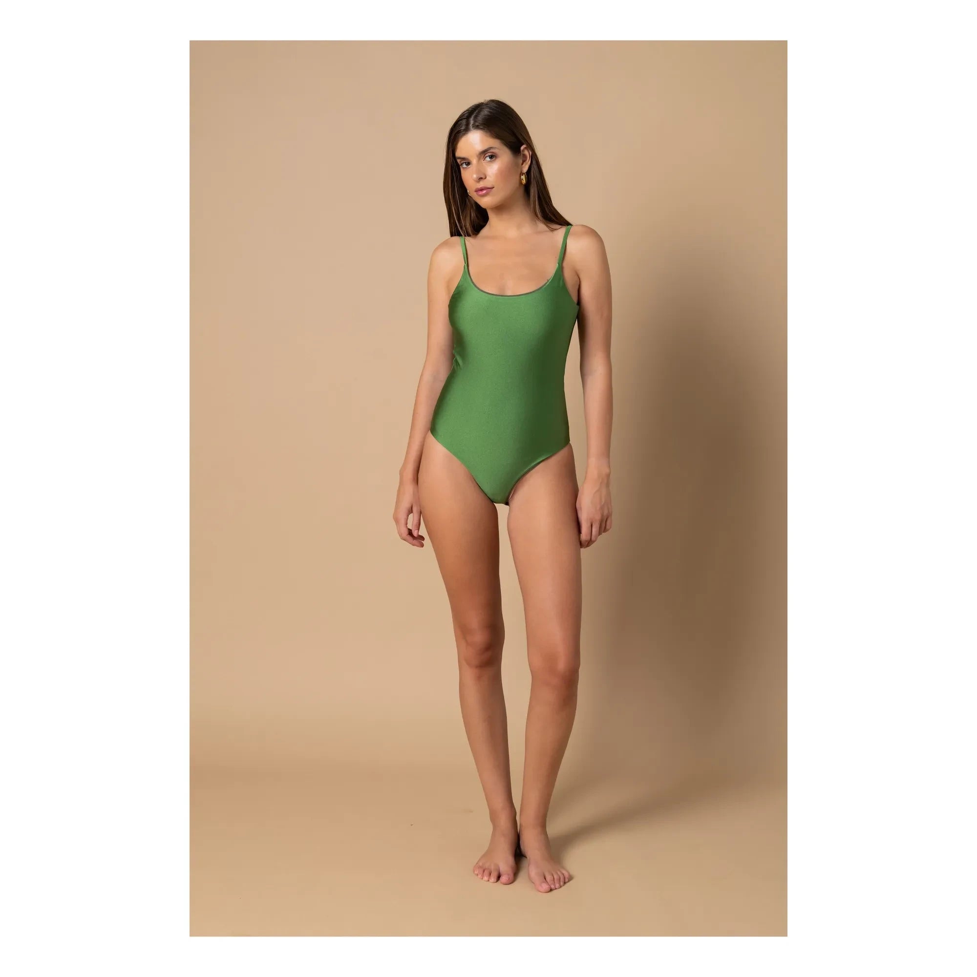Alma Deia - Vera One-Piece Swimsuit | Meadow Green