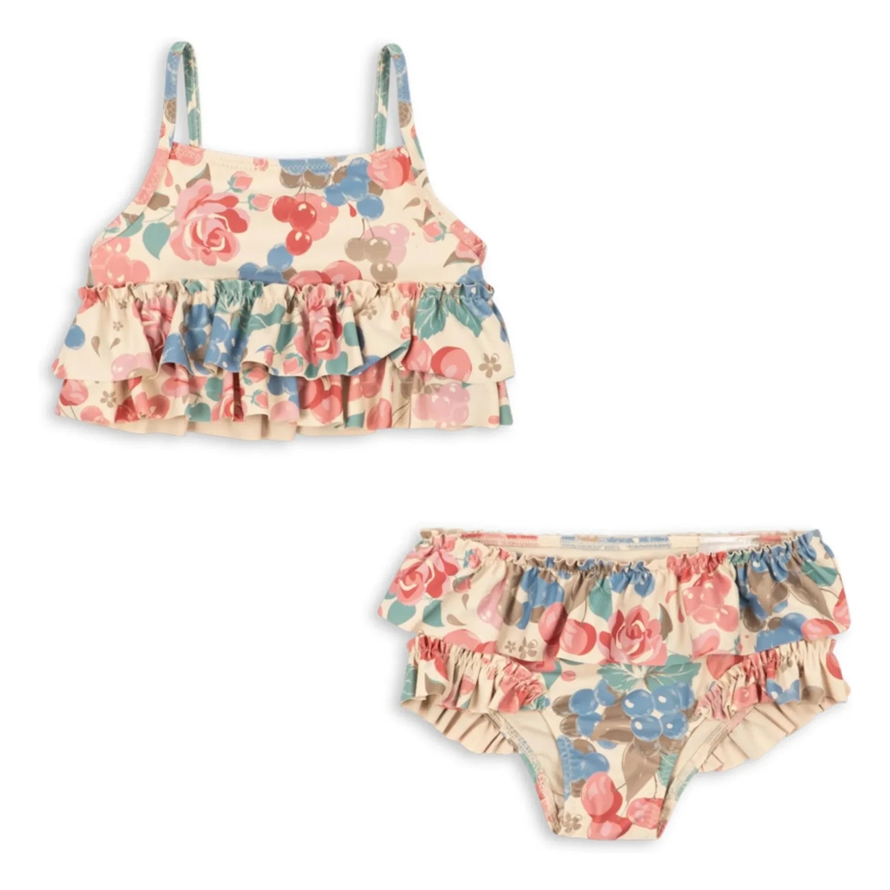 Konges Sløjd - Manuca Fleuri Geri Dönüştürülmüş Elyaf Mayo | Bej