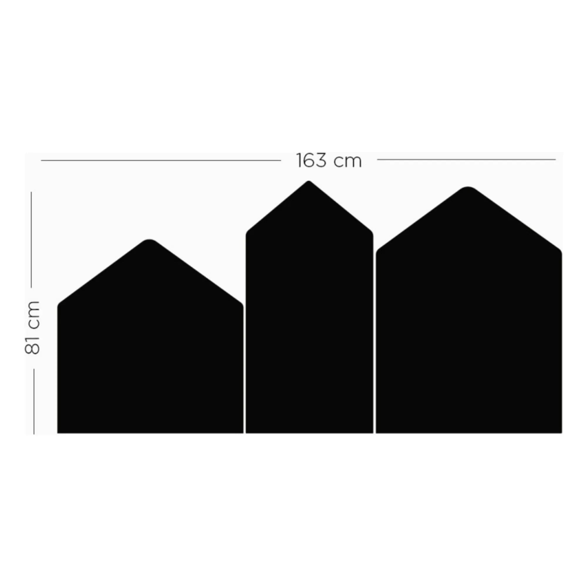 Ferflex - "My City" 21 Geometric Shape Magnetic Board