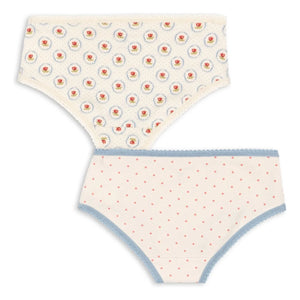 Konges Sløjd - 2-Pack Organic Cotton Cloth Pants | Ecru