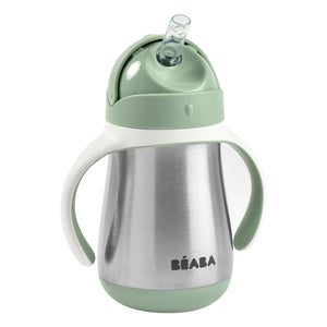 Béaba - Stainless Steel Training Cup - 250 ml | Sage