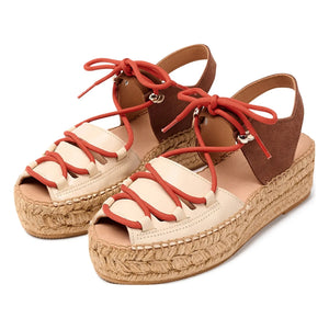 Naguisa - Cima Espadrilles | Brown