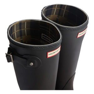 Hunter - Original Tartan Rubber Boots | Black