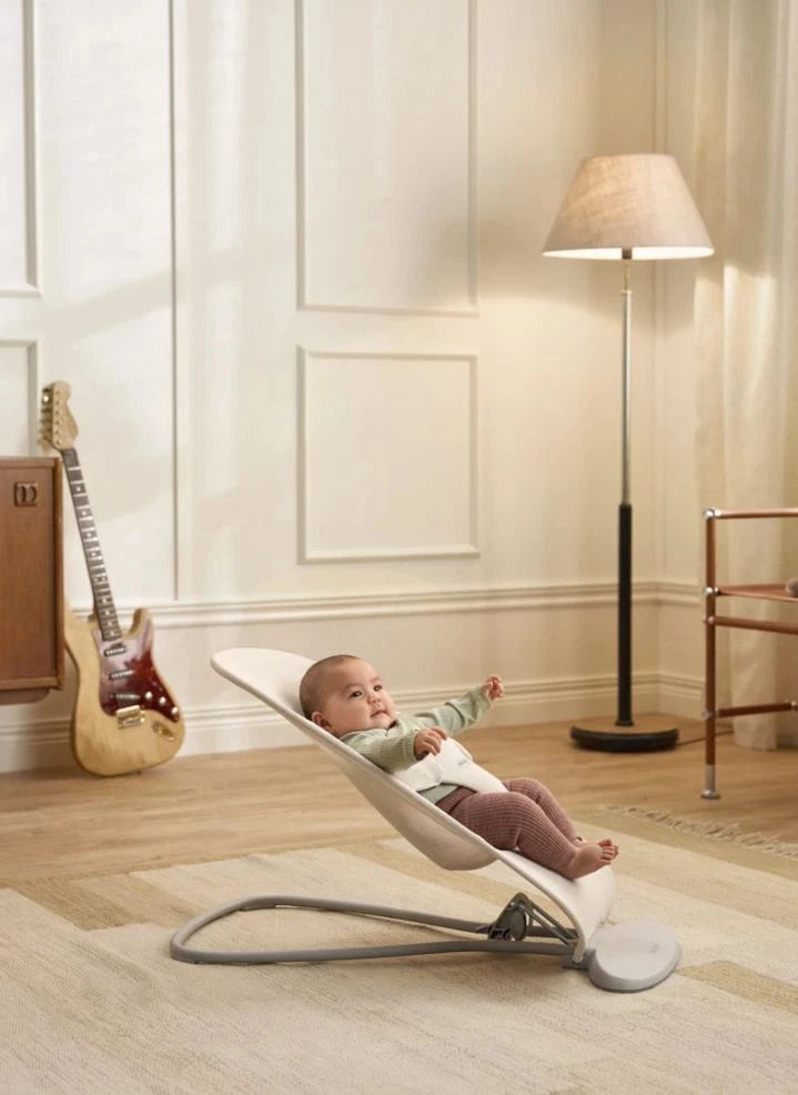 BabyBjörn - Begin Şezlong - Nefes Alabilen File Kumaş, Krem | Krem