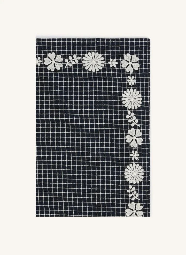 Apaches - Fayara Small Checked Scarf | Purple