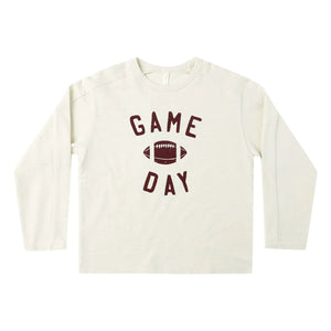 Rylee + Cru - Camden Game Day T-Shirt | Ecru