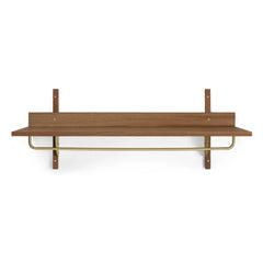 Ferm Living - Sector Narrow Shelf | Smoked Oak