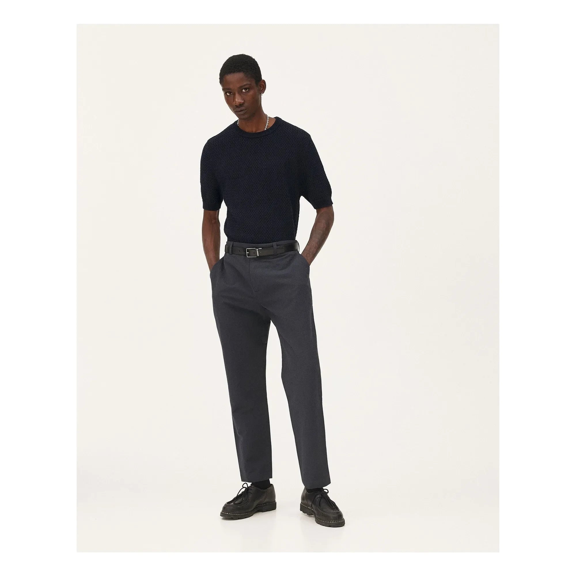 Noyoco - Detroit Linen Pants | Dark Blue