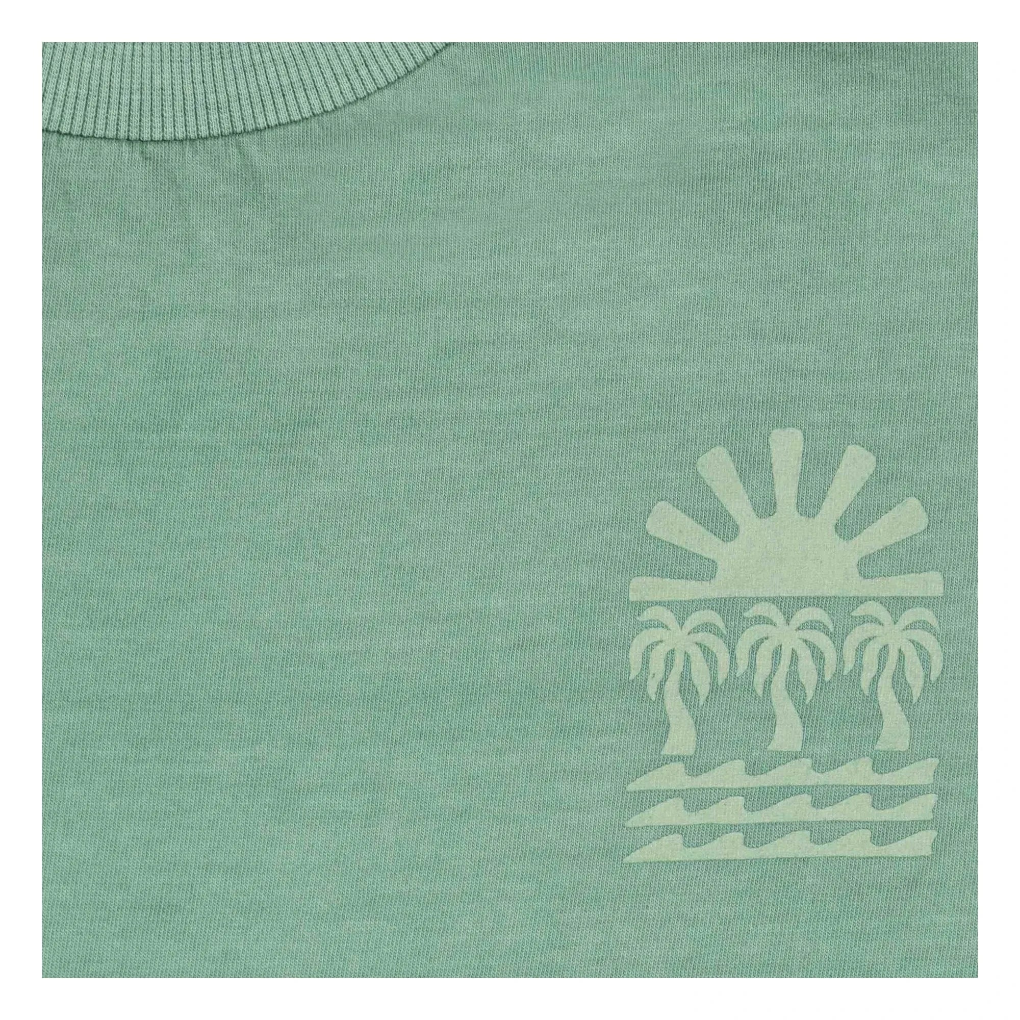 Tumble N'Dry - Comfrey organic cotton T-shirt | Green