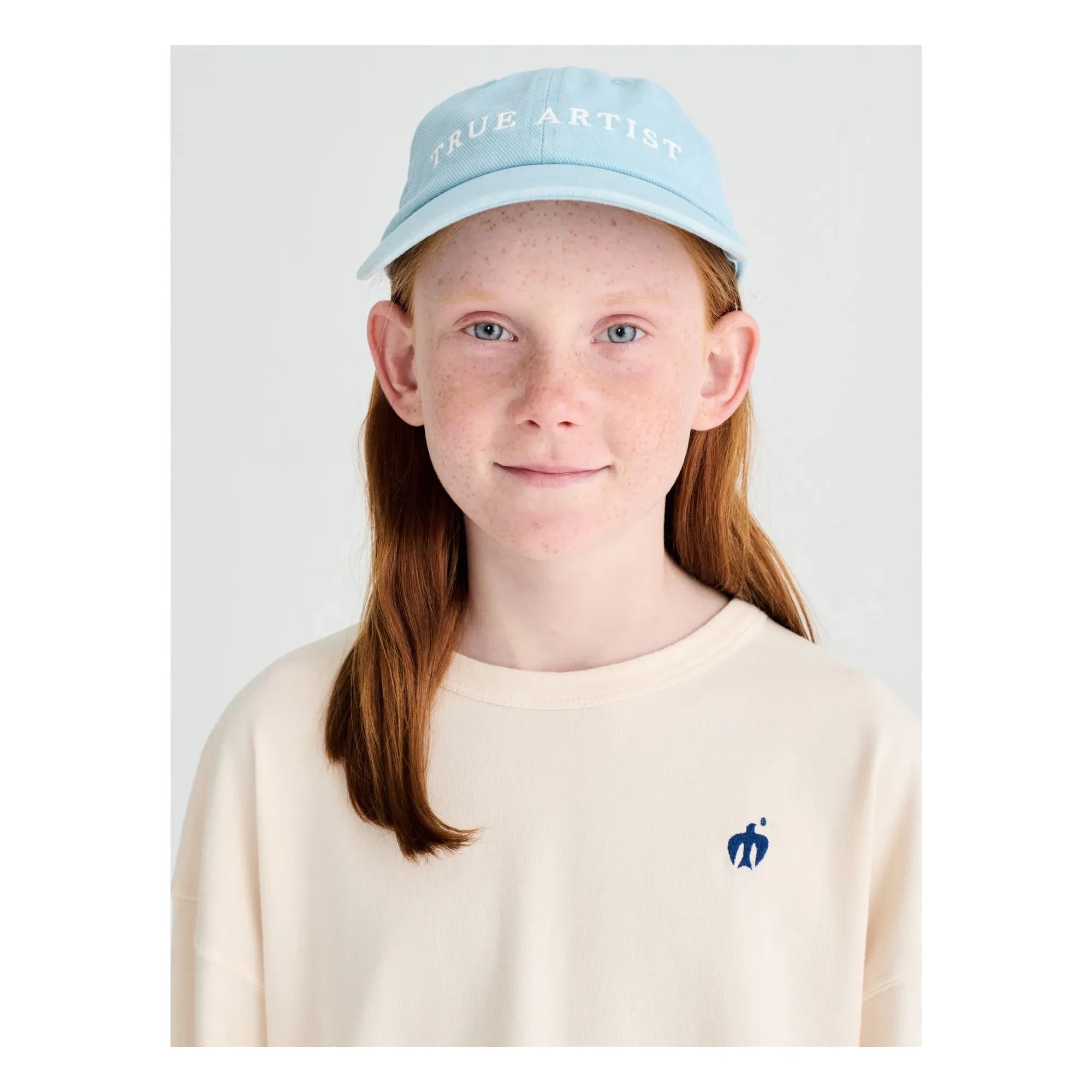 True Artist - N°1 Recycled cotton hat | Light blue