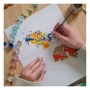 La Petite Épicerie - Coloring Set - Norway, Nolwenn Studio