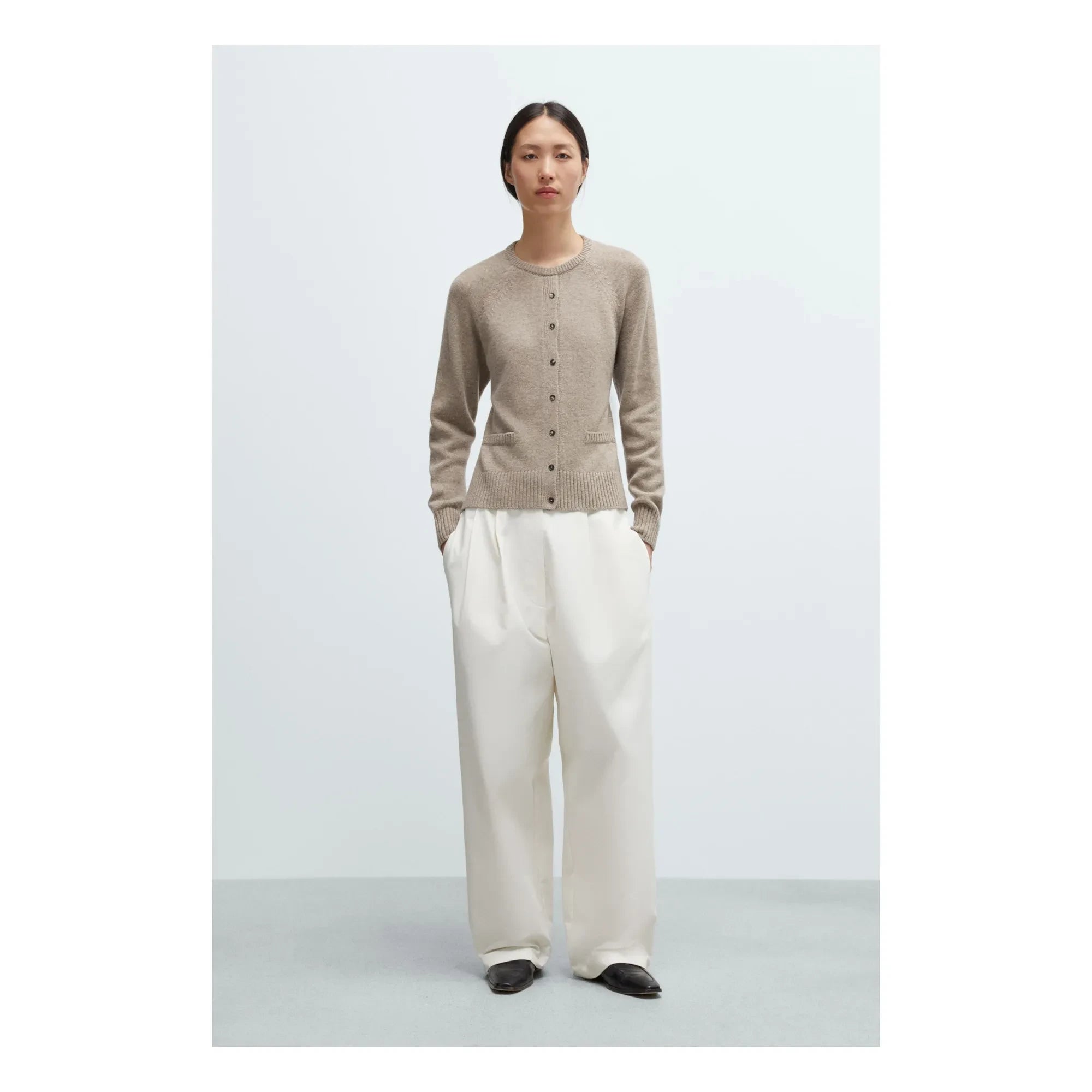 Cordera - Personalized Cotton Pants | Ivory