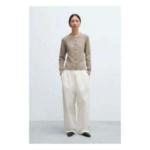 Cordera - Personalized Cotton Pants | Ivory