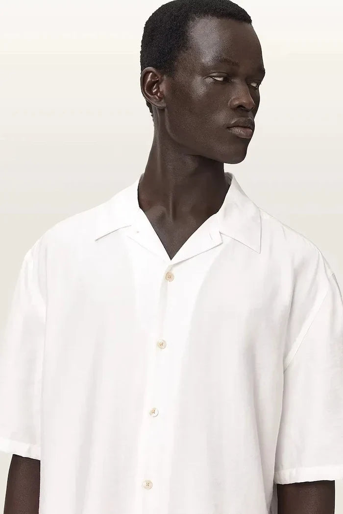 AllSaints erkek viskoz gömlek PURLEY