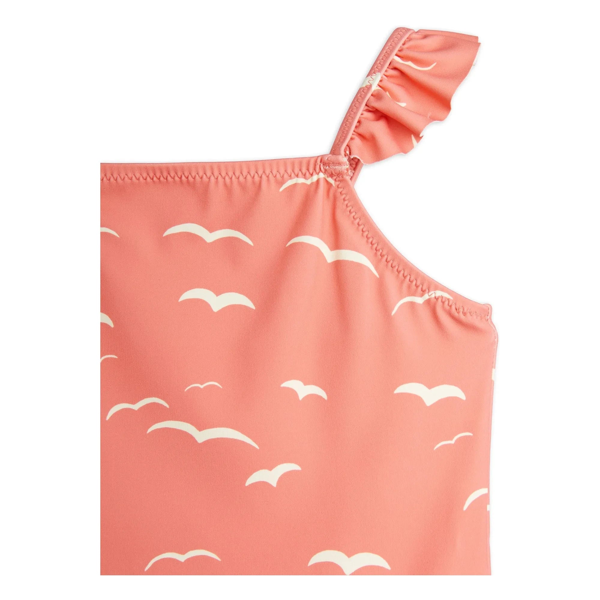 Mini Rodini - Swimsuit Seagulls Organic Cotton | Pink