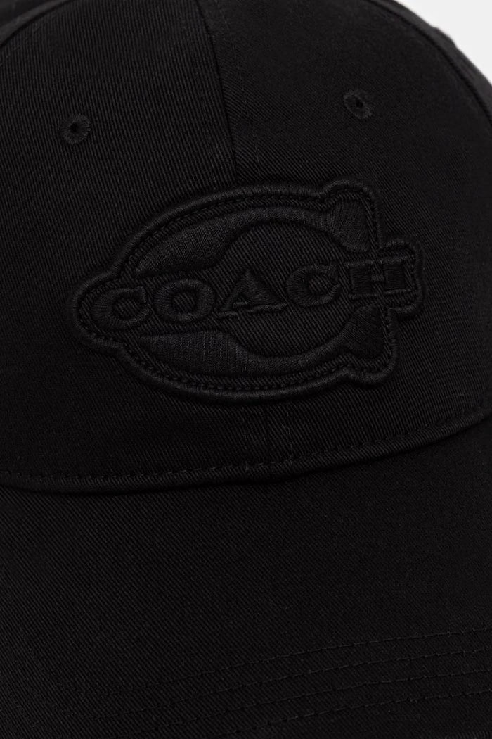 Coach kadın pamuklu siperlikli şapka