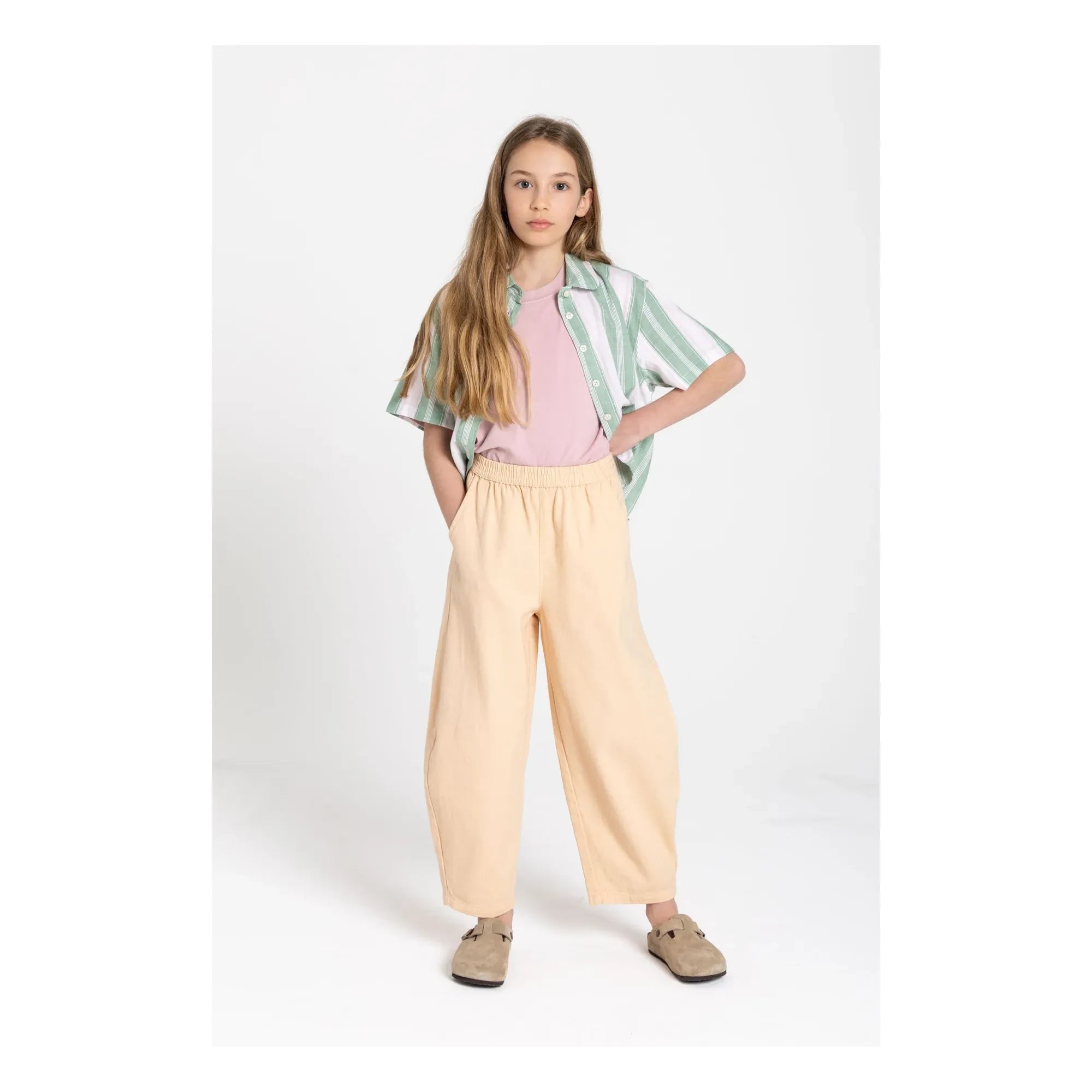 Smallable Kid - Balloon Ginger Pants | Light Yellow