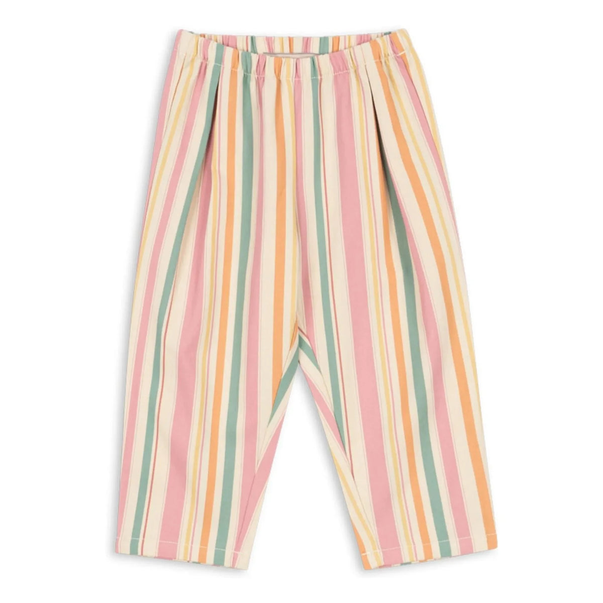 Konges Sløjd - Frankie Organic Cotton Striped Pants | Pink