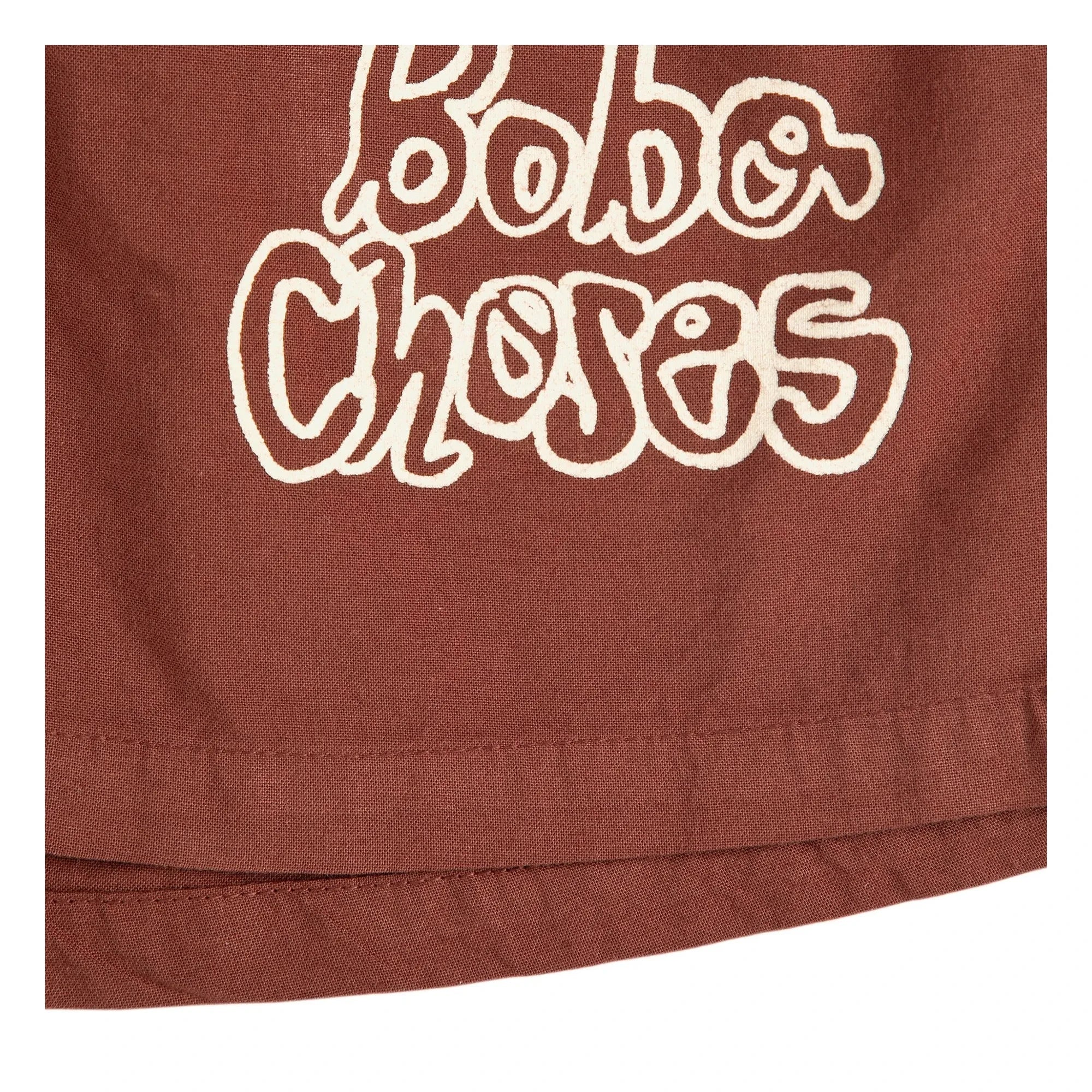 Bobo Choses - Bobo Choses Organic Cotton Elastic Shorts | Brown