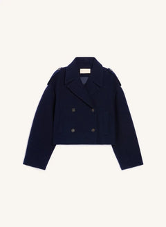 Vanessa Bruno - Beran Wool Coat | Navy