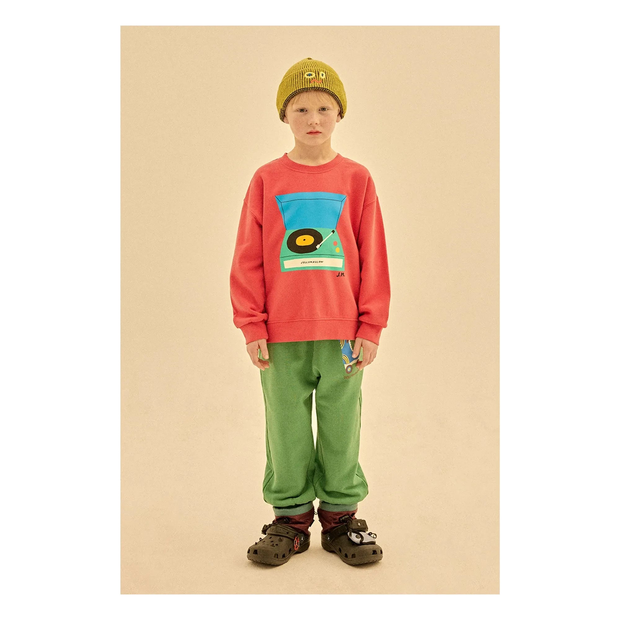 Jelly Mallow - Turntable sweatshirt | Pembe
