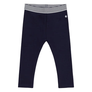 Petit Bateau - Solid Color Jeggings | Navy Blue