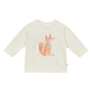 Arsène et Les Pipelettes - Guybert Organic Cotton T-Shirt | Beige Sand