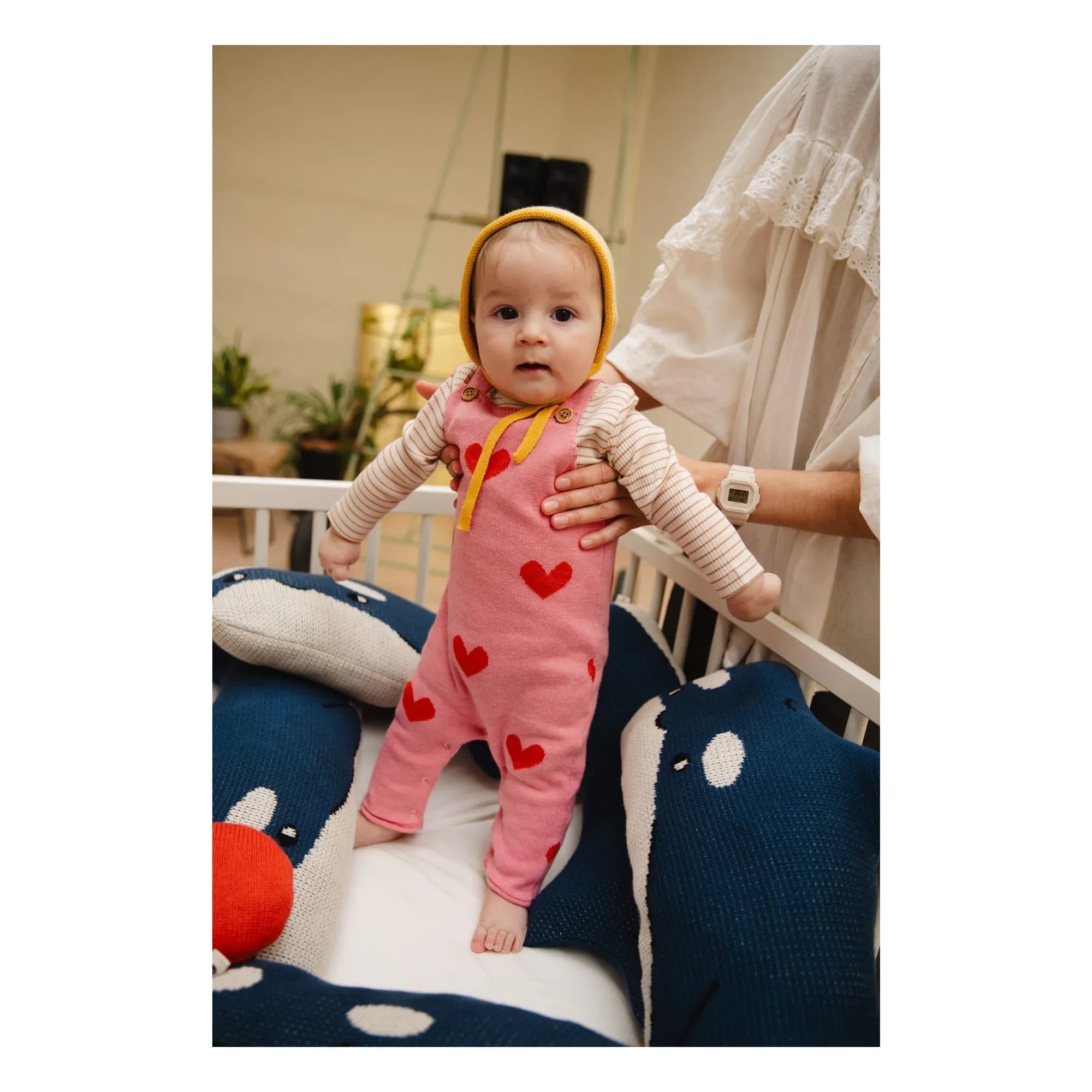 Bayiri - Cute Organic Cotton Overalls | Pink
