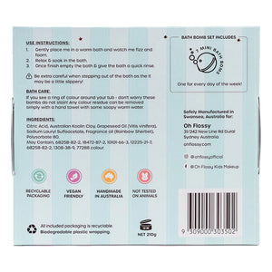 Oh Flossy - Bath Bombs - 7-piece Set