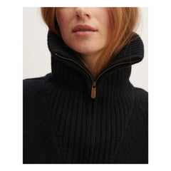 Bompard - Plastron Cashmere Trucker Neck | Black