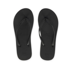 Legami - Size 40/41 Slim Black Flip Flops