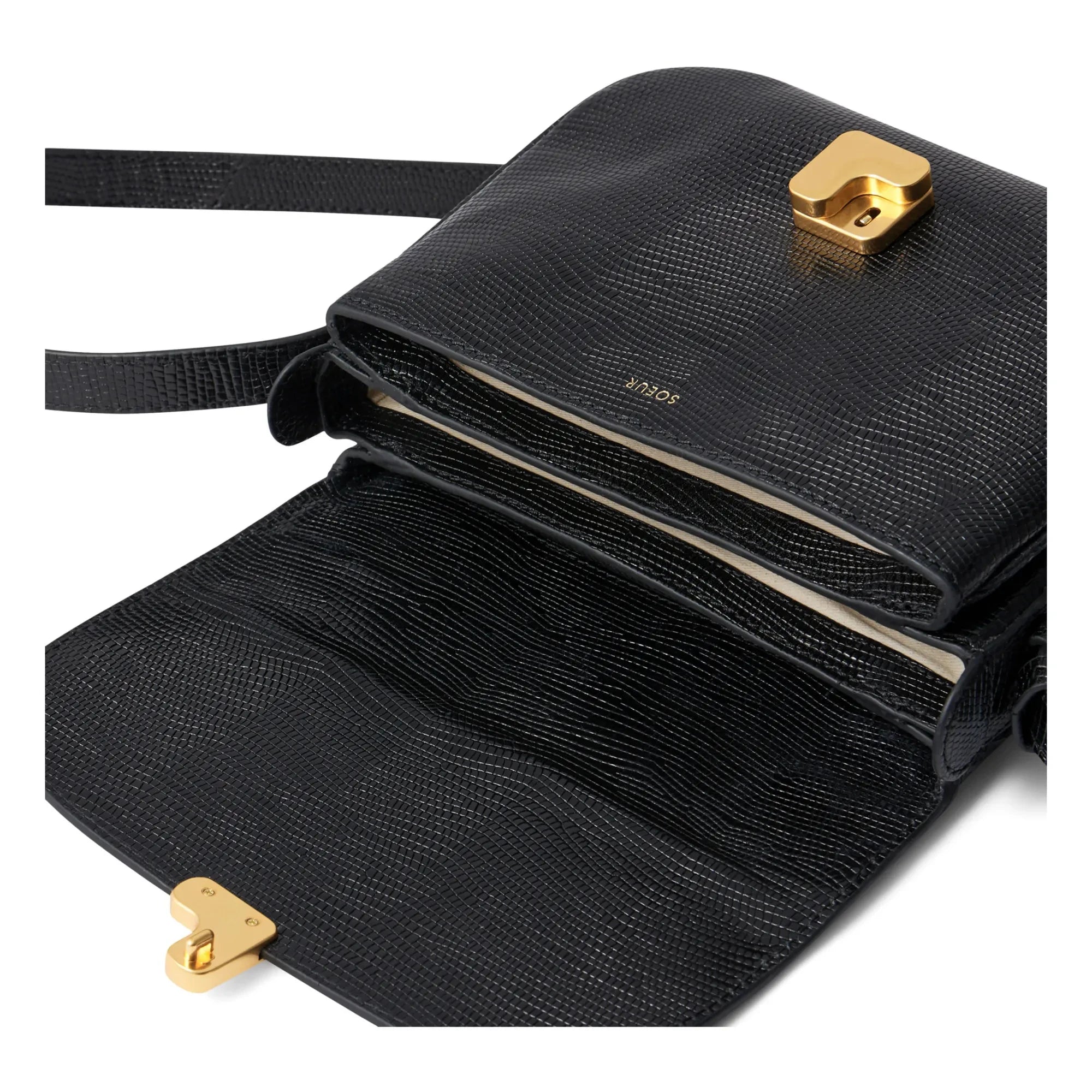 Soeur - Bellissima Mini Bag Buffalo Derisi | Siyah