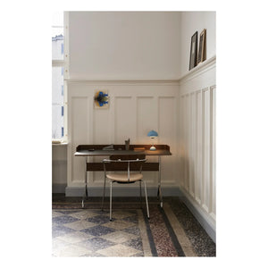 & Tradition - Pavilion AV17 Masa, Krom Taban | Ceviz