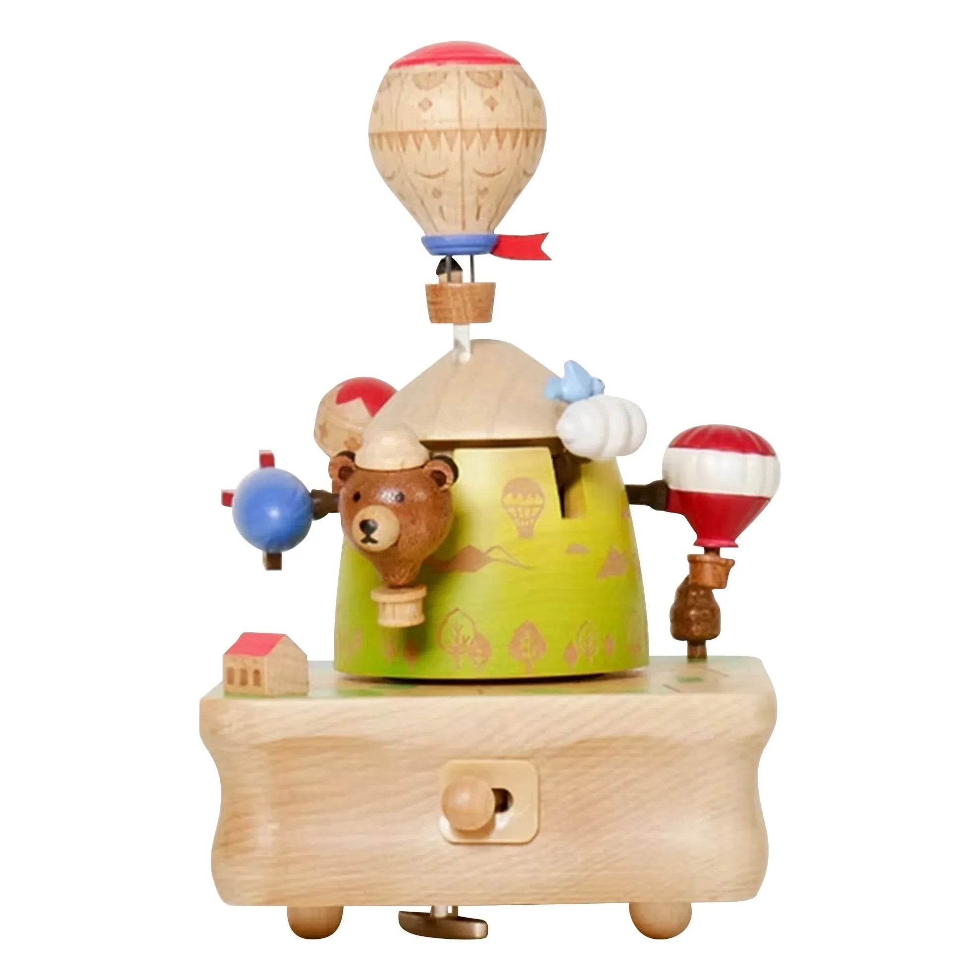 Wooderful life - Hot air balloon jukebox | Green
