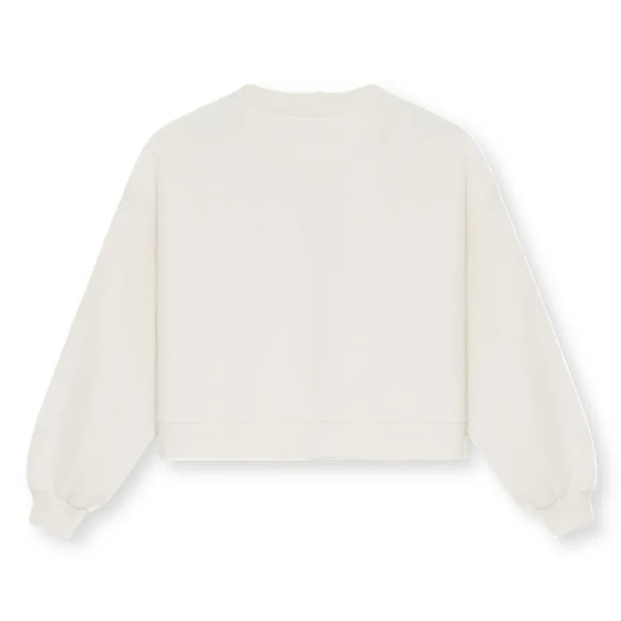 the new society - TNS Logolu Sweatshirt | Beyaz