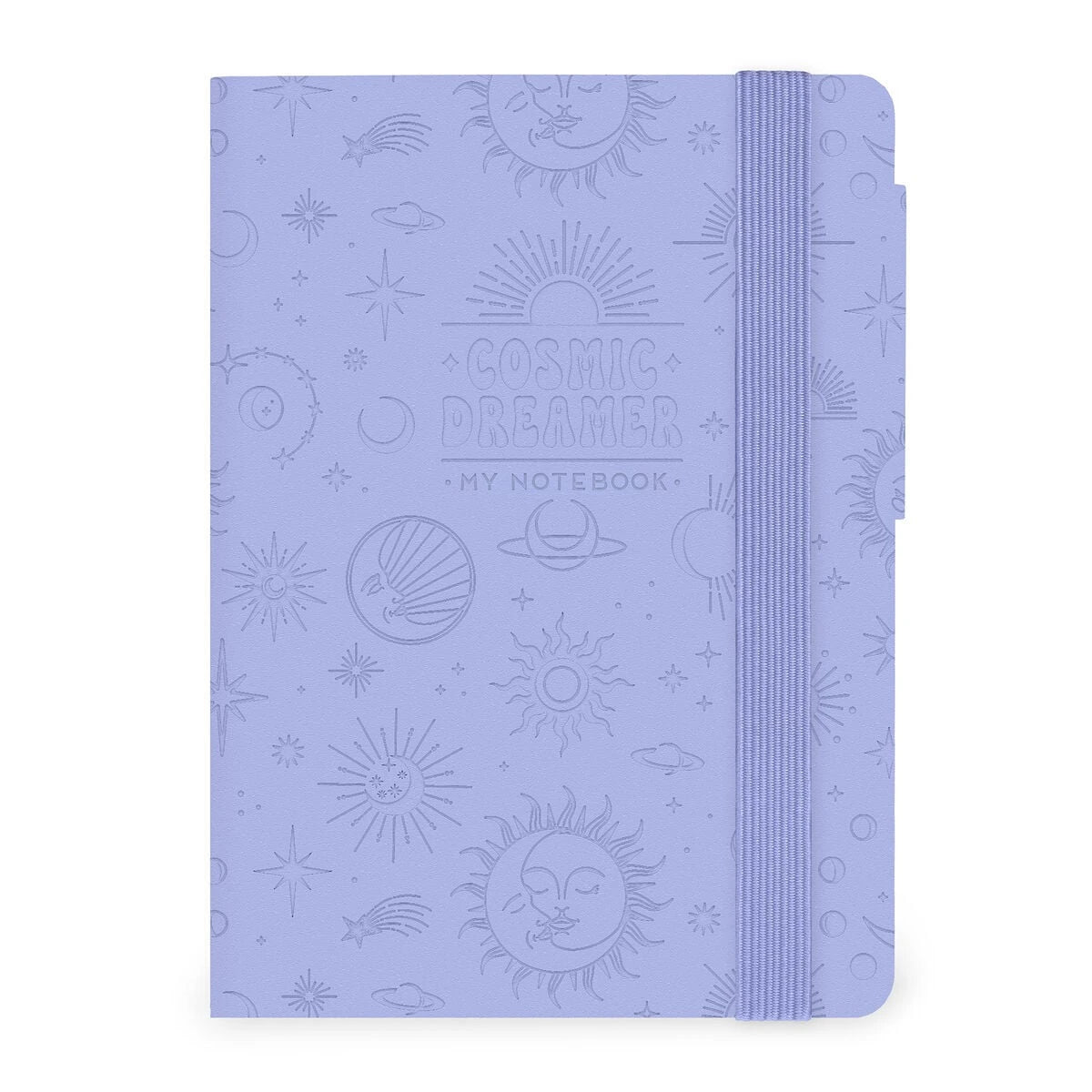Legami - Notebook with Blank Pages and Monochrome Soft Cover - Cosmic Lilac - My Notebook