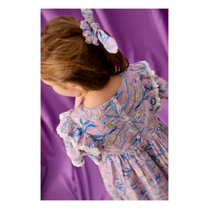 Louise Misha - Siloe Organic Cotton Dress | Purple
