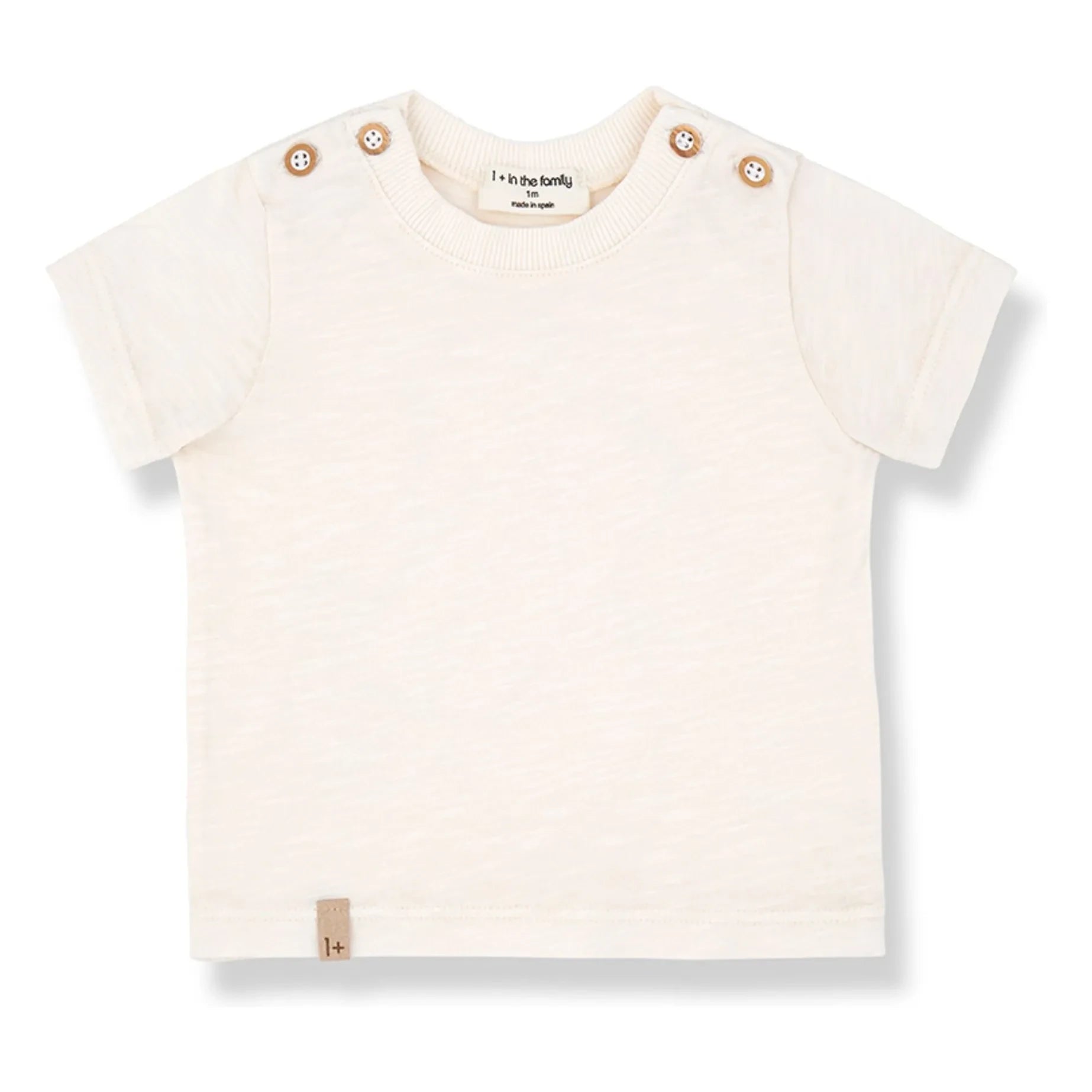 1+ in the family - Kamari Chiné T-shirt | Ivory