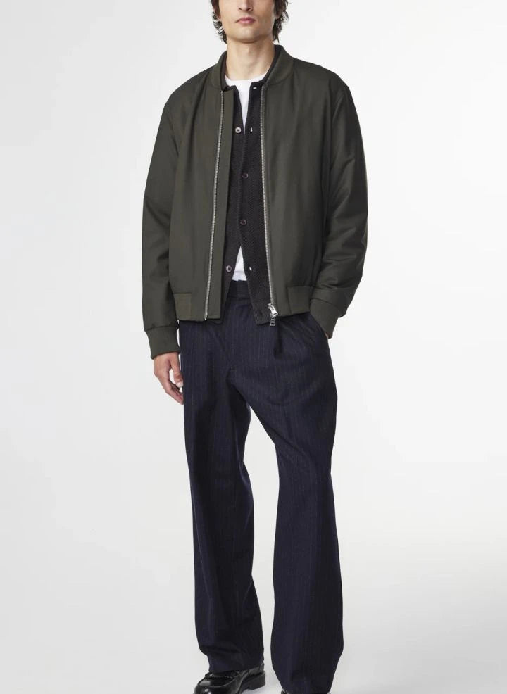 NN.07 - Bomber Dixon 1088 Wool and Recycled Fibers | Khaki