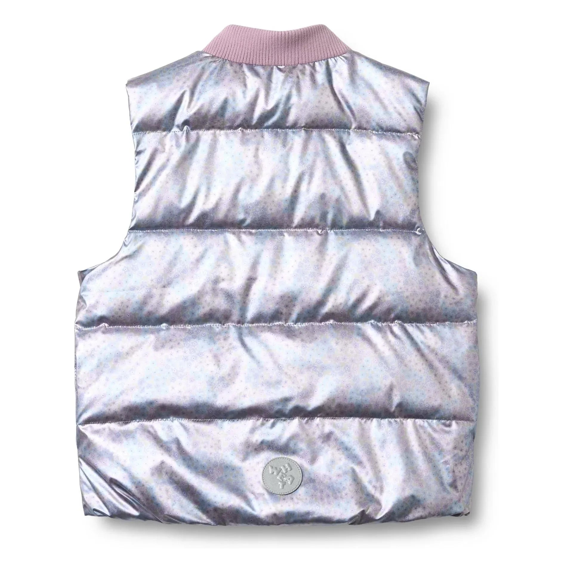 Wheat - Fryd Sleeveless Coat Recycled Fiber Metallic | Purple