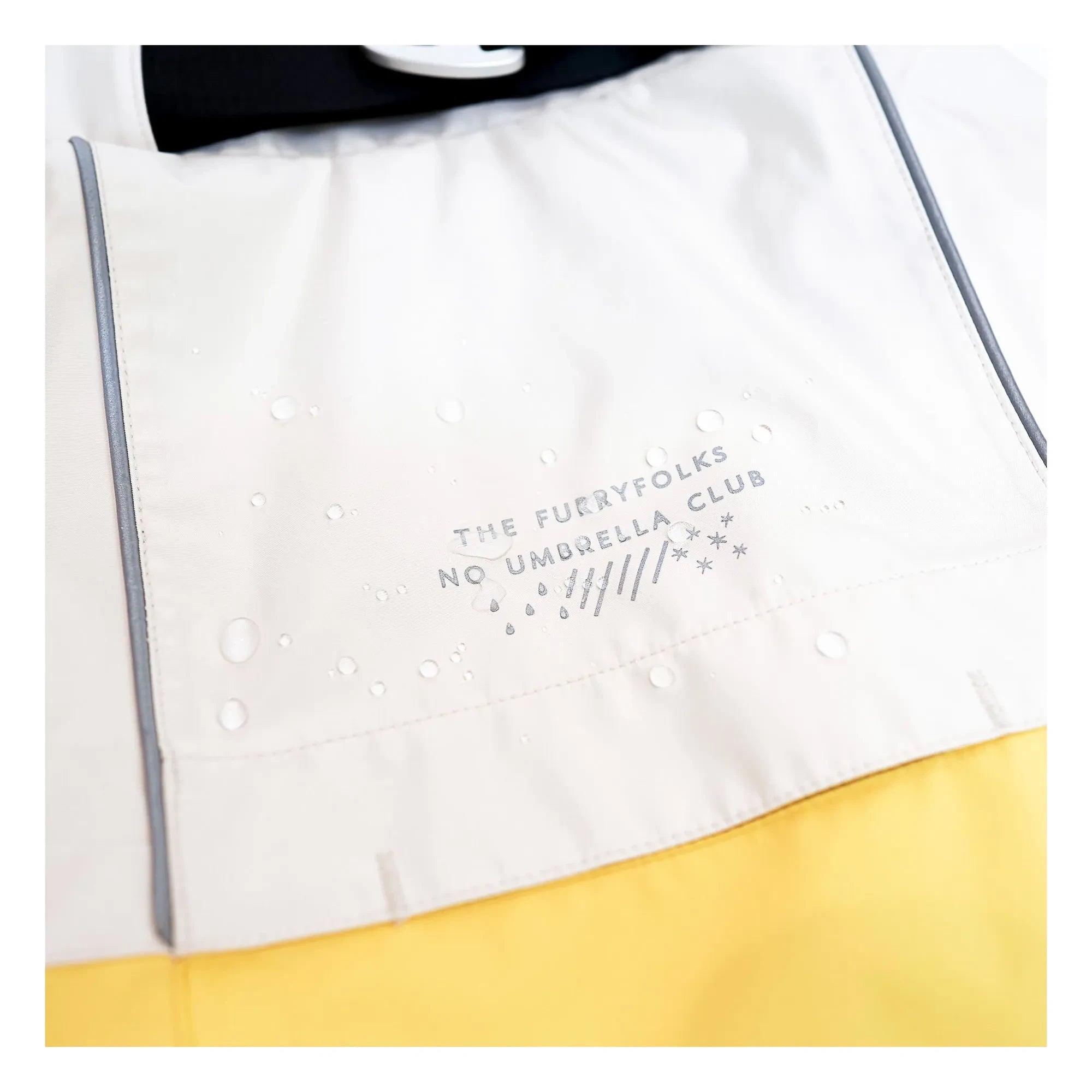 The Furry Folks - Venture Raincoat | Yellow