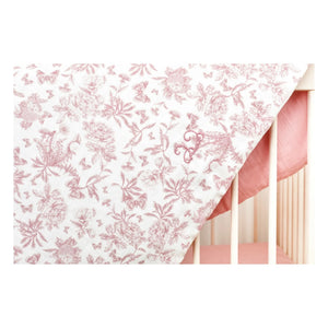 Tartine et Chocolat - Toile de Jouy Blanket | Peach
