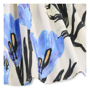 Molo - Chipie Organic Cotton Floral Dress | Ecru