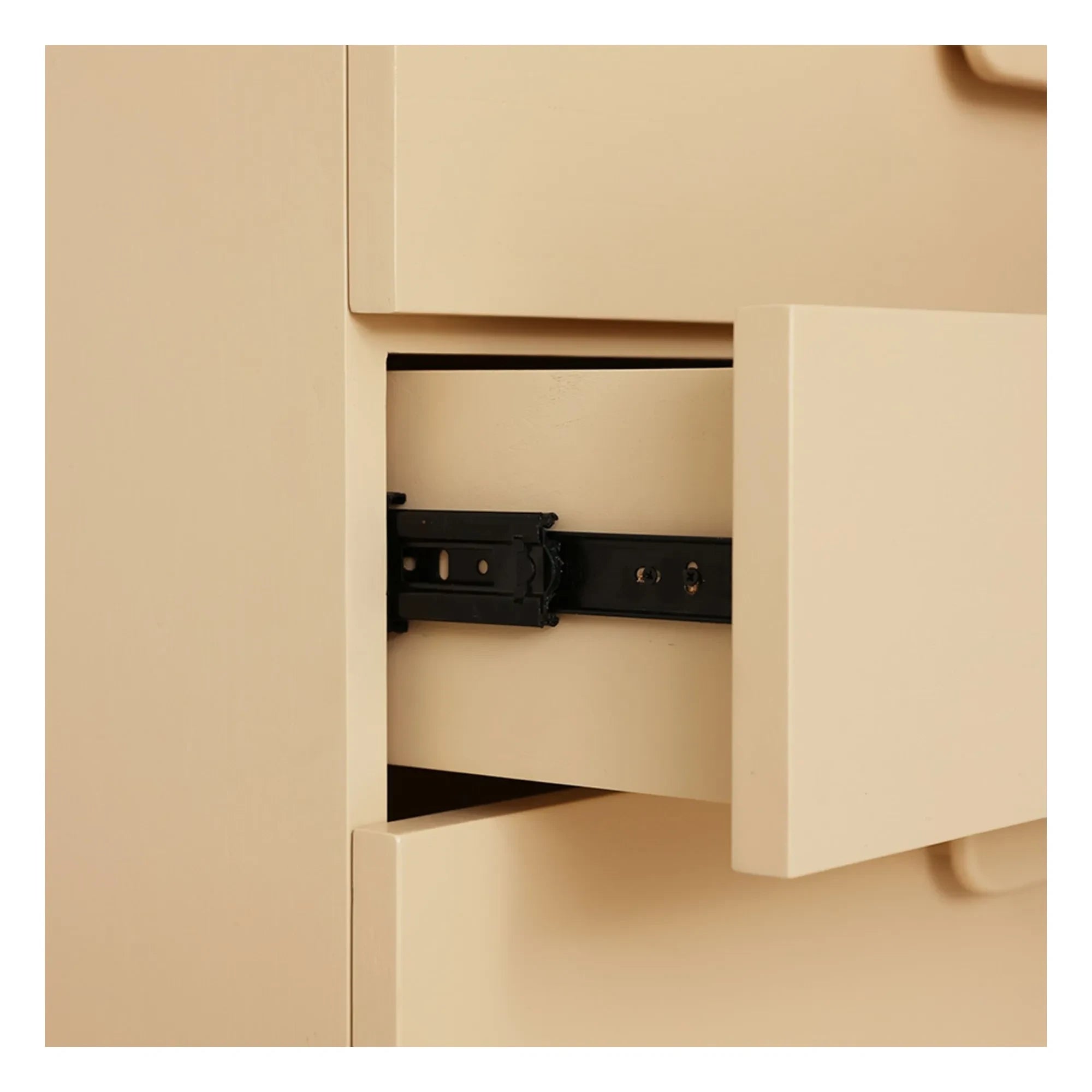 HKliving - Wide 4-drawer dresser | Cream