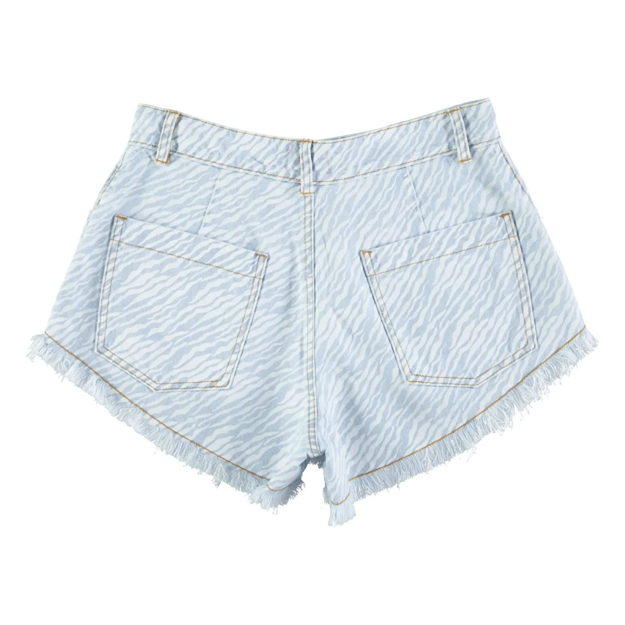 Sisters Department - Kotton Şort | Denim mavisi
